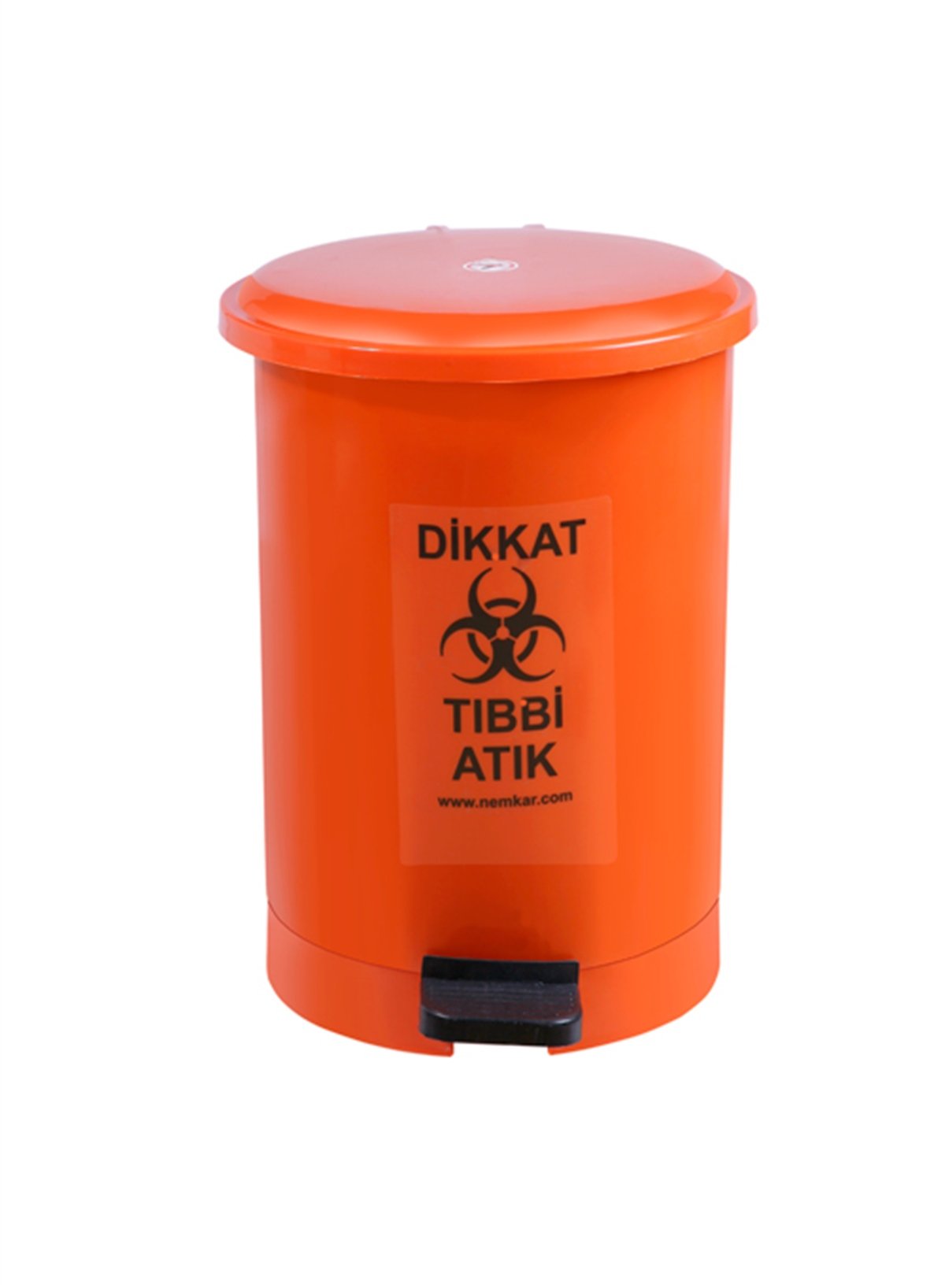 Geri Dönüşüm Atık KutusuPedallı Tıbbi Atık Kovası 40 Lt