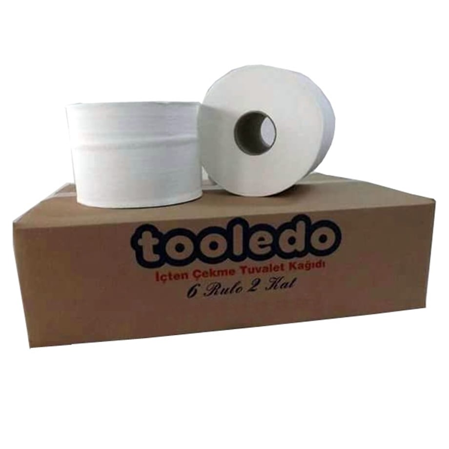 İçten Çekmeli Cimri Tuvalet Kağıdıİçten Çekme Smart Tuvalet Kağıdı 6 Rulo 176 m