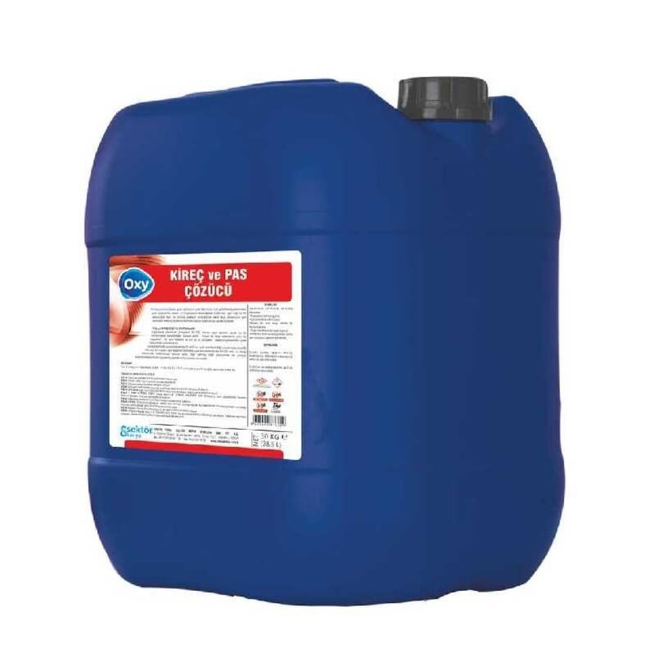 Kireç ÇözücüOxy Kireç Ve Pas Çözücü 30 Lt
