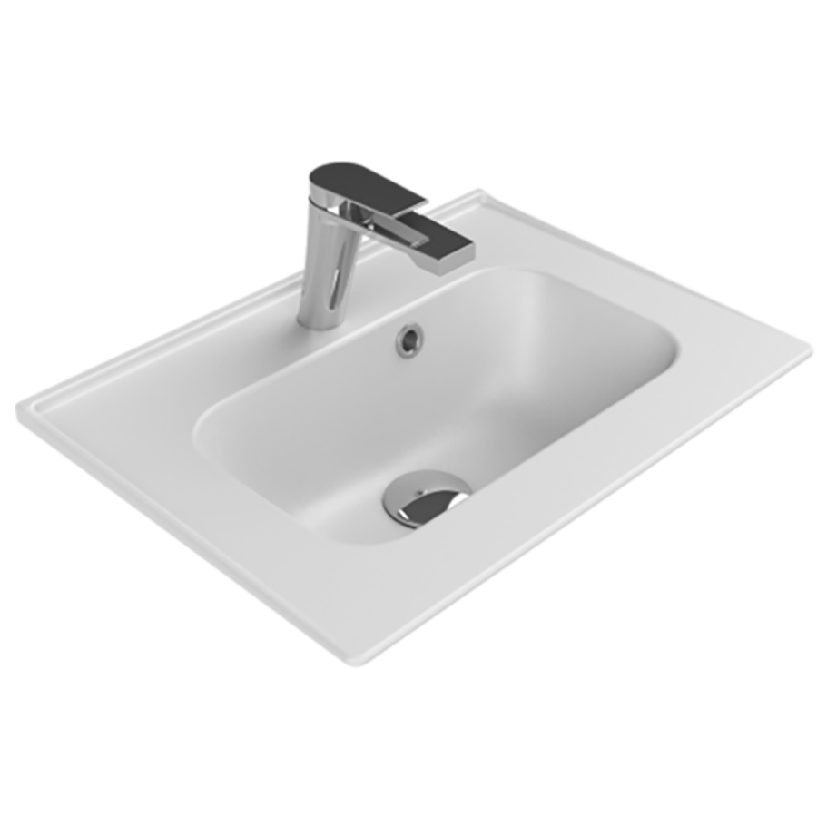 Cerastyle Blue 50 x 36,5 cm Etajerli Lavabo