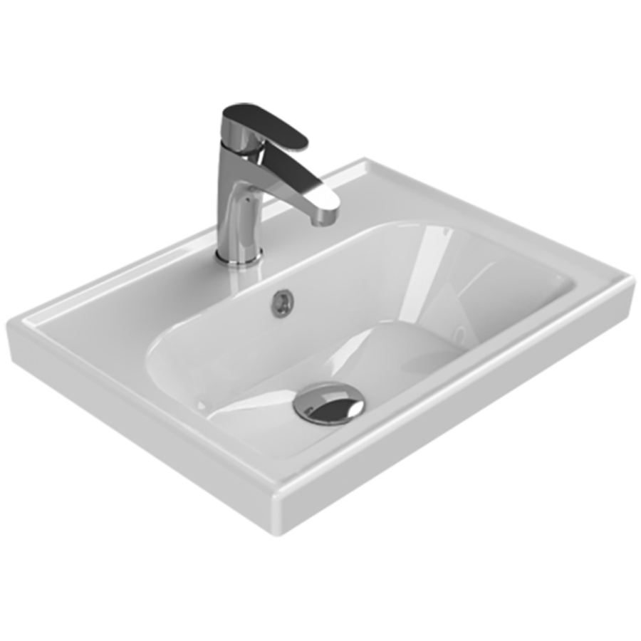 Cerastyle Frame 50 x 38 cm Etajerli Lavabo