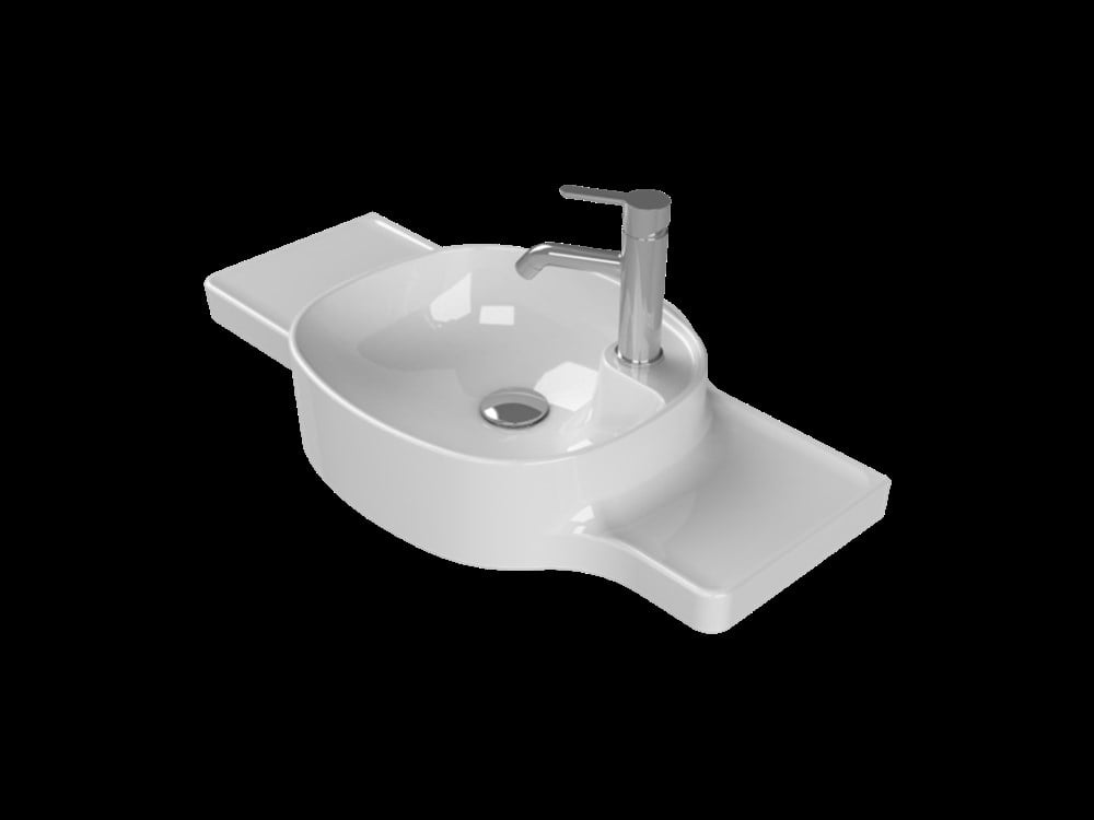 Cerastyle Harmony 80cm Etajerli Lavabo