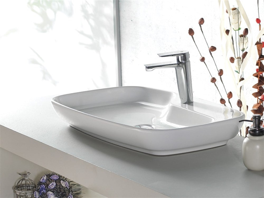 Cerastyle Nova 70cm Tezgah Üstü Çanak Lavabo