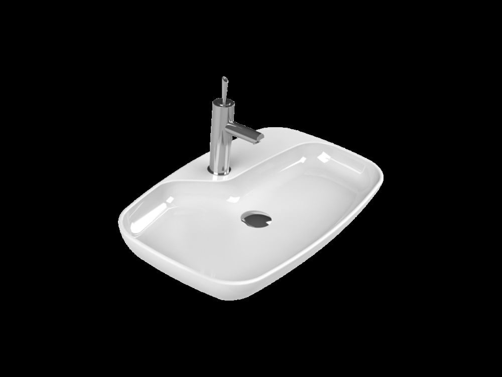 Cerastyle Nova 70cm Tezgah Üstü Çanak Lavabo