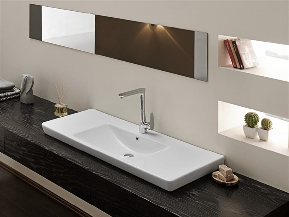 Cerastyle Porto 125cm Etajerli Lavabo