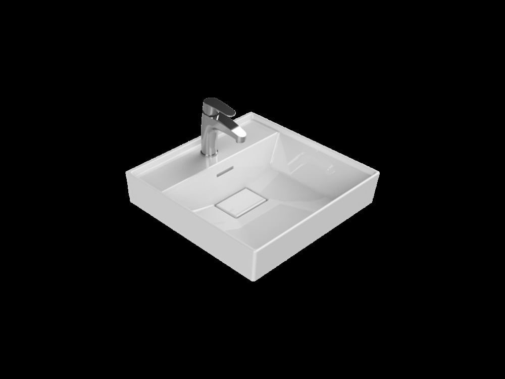 Cerastyle Sharp 48cm Etajerli Lavabo
