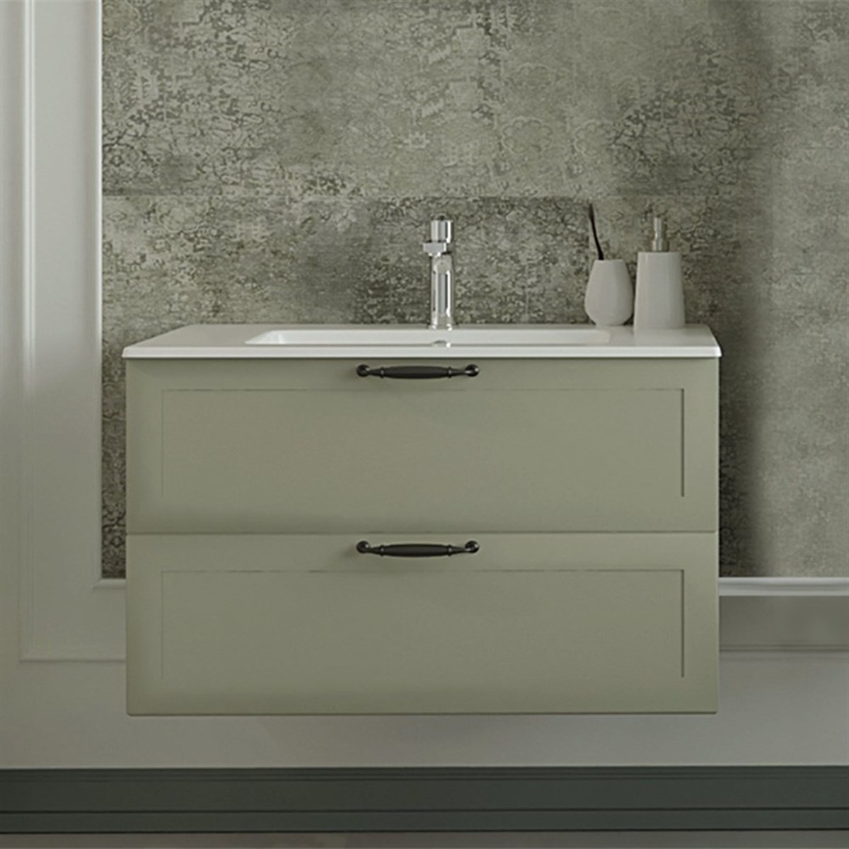Denko Beyoğlu 85 cm Alt Modül + Lavabo