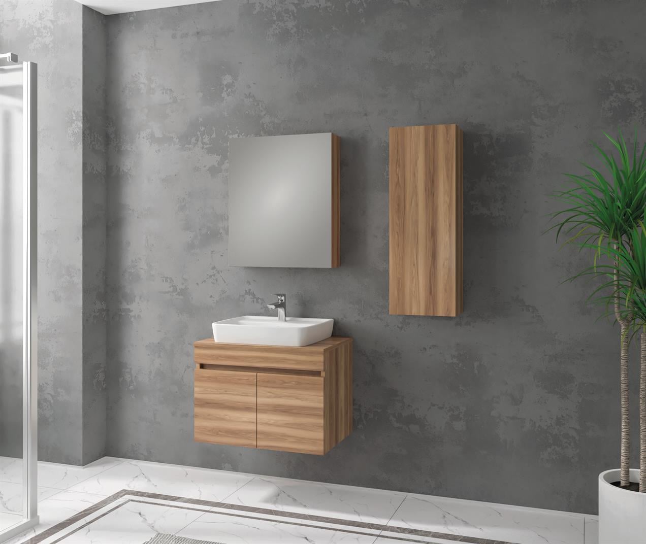 Denko Etna 65 cm Banyo Dolabı + Boy Dolabı 