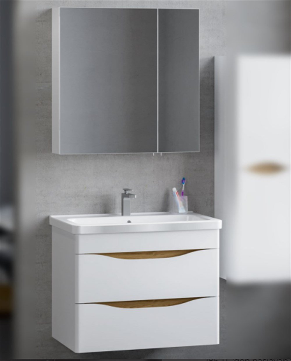 Denko İdea 80cm Banyo Dolabı