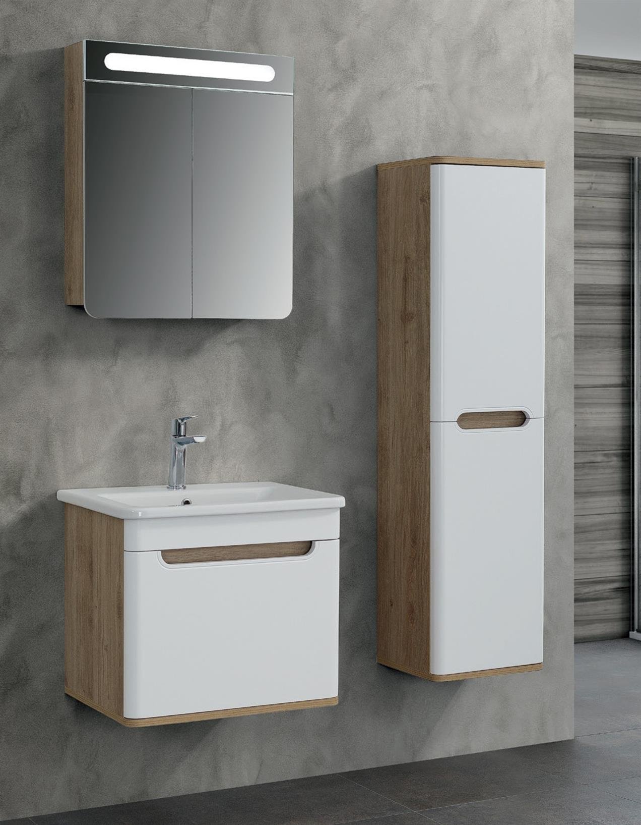 Lineart Wing 60 cm Banyo Dolabı 