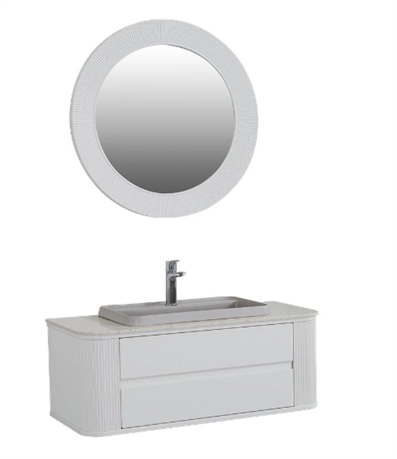 Maison 120 cm Banyo Dolabı 