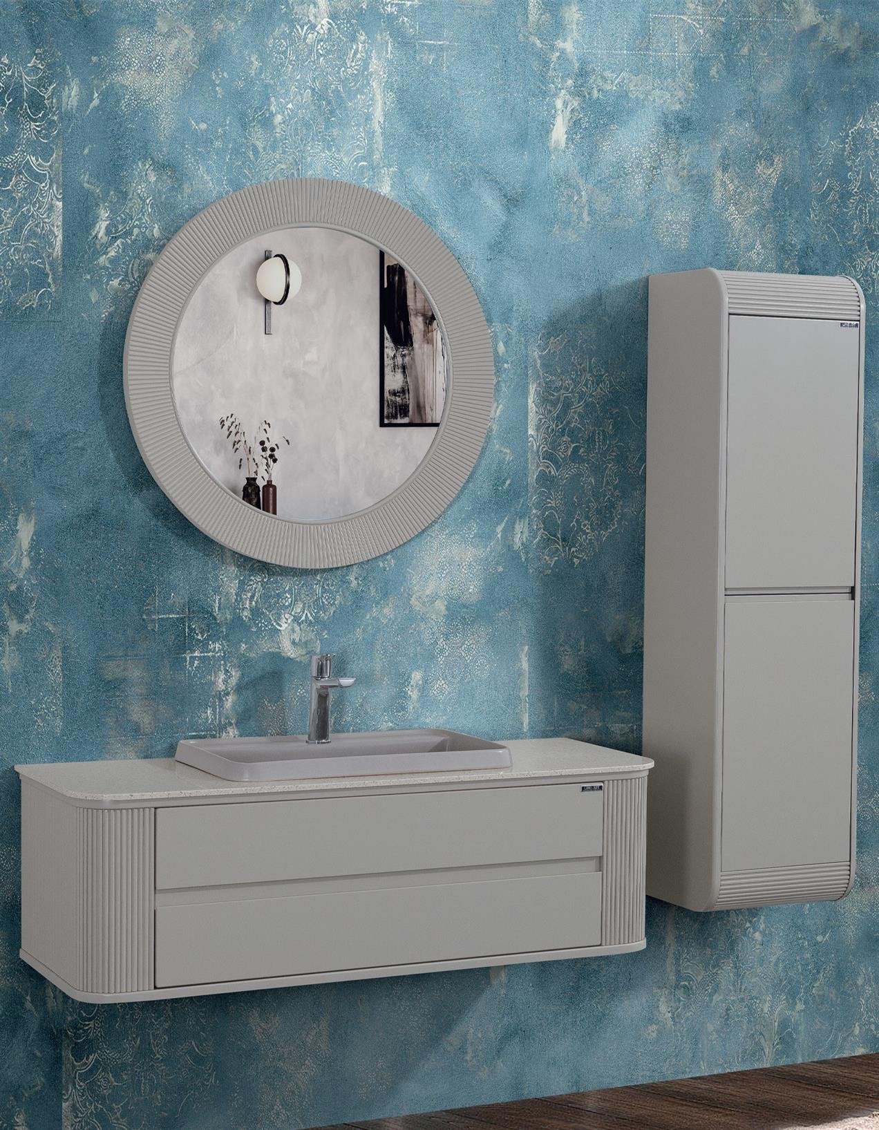 Maison 120 cm Banyo Dolabı 