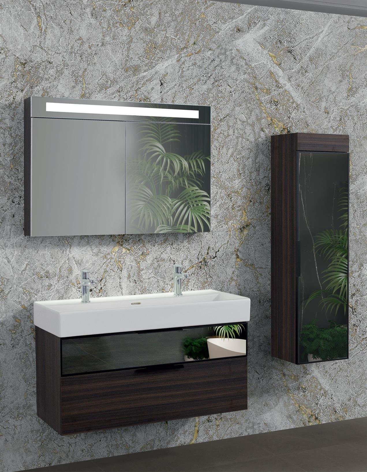 Sharp 100 cm Banyo Dolabı 