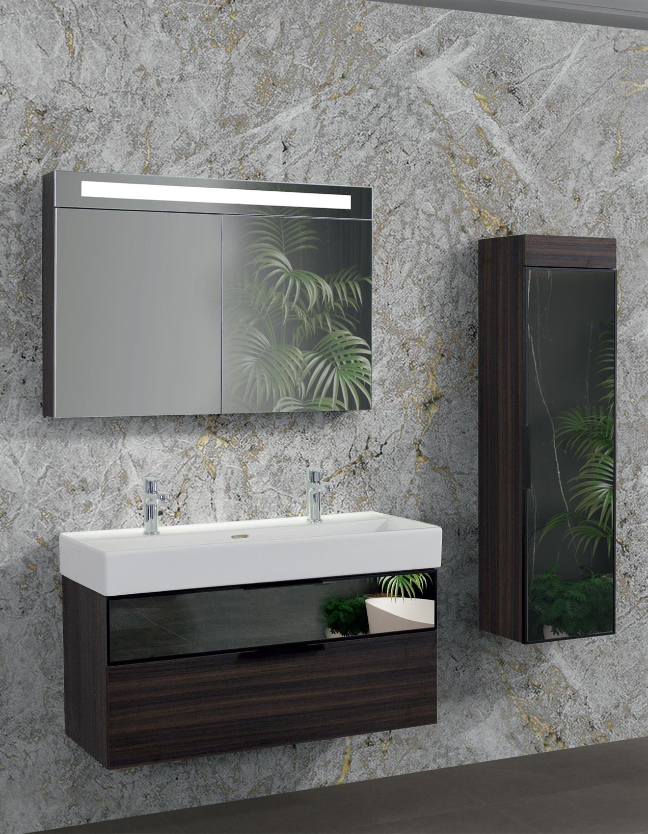 Sharp 100 cm Banyo Dolabı 