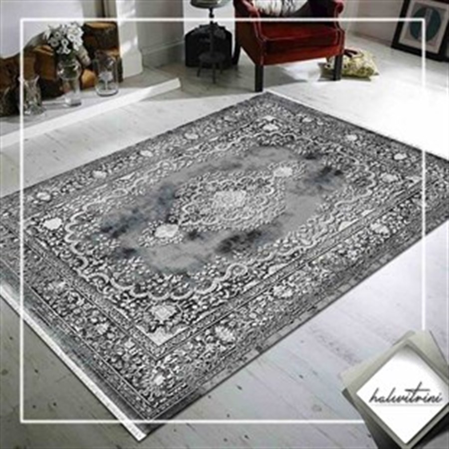 Royal​Royal Salon Halısı 200x290 İkon IK01A Gri