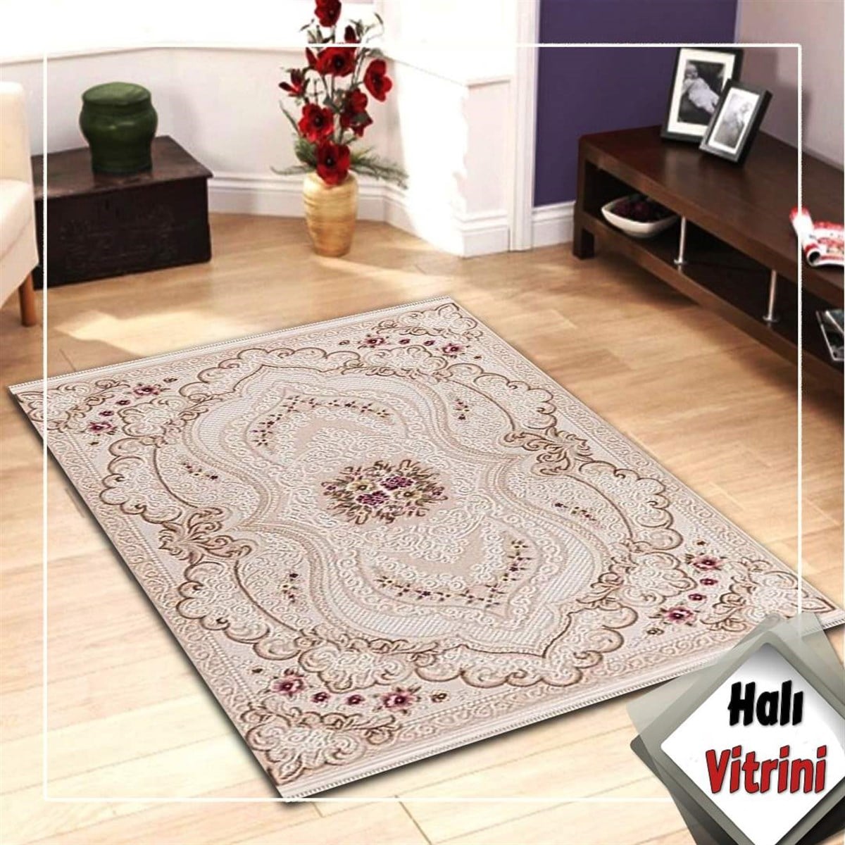 Dinarsu Oda Halı 125x200 Didem 15850 060 Pembe