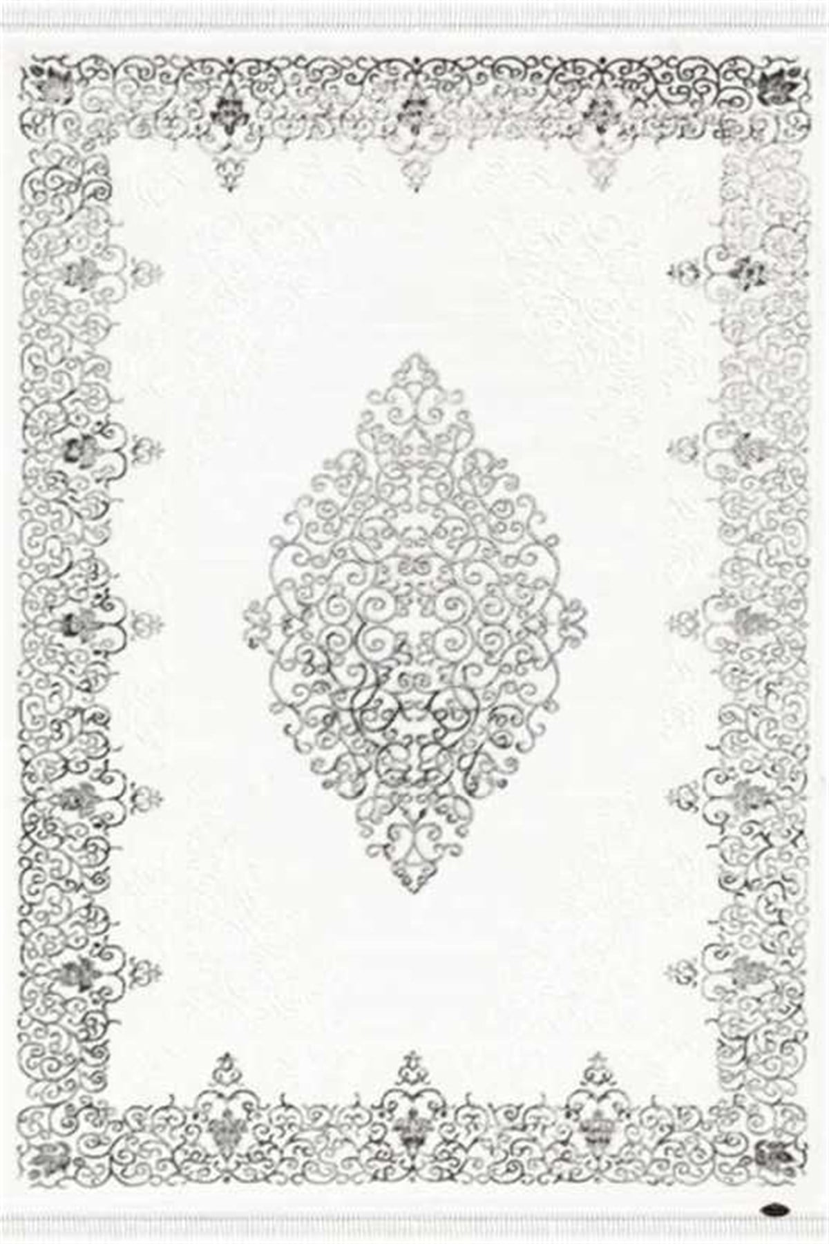 Dinarsu Oda Halı 125x200 Gold GD001695 Krem Gri