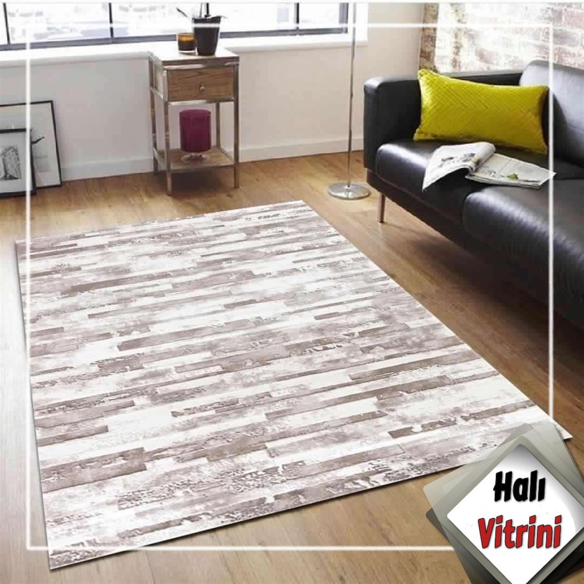 Dinarsu Oda Halı 150x233 Marmaris MA020070 Krem