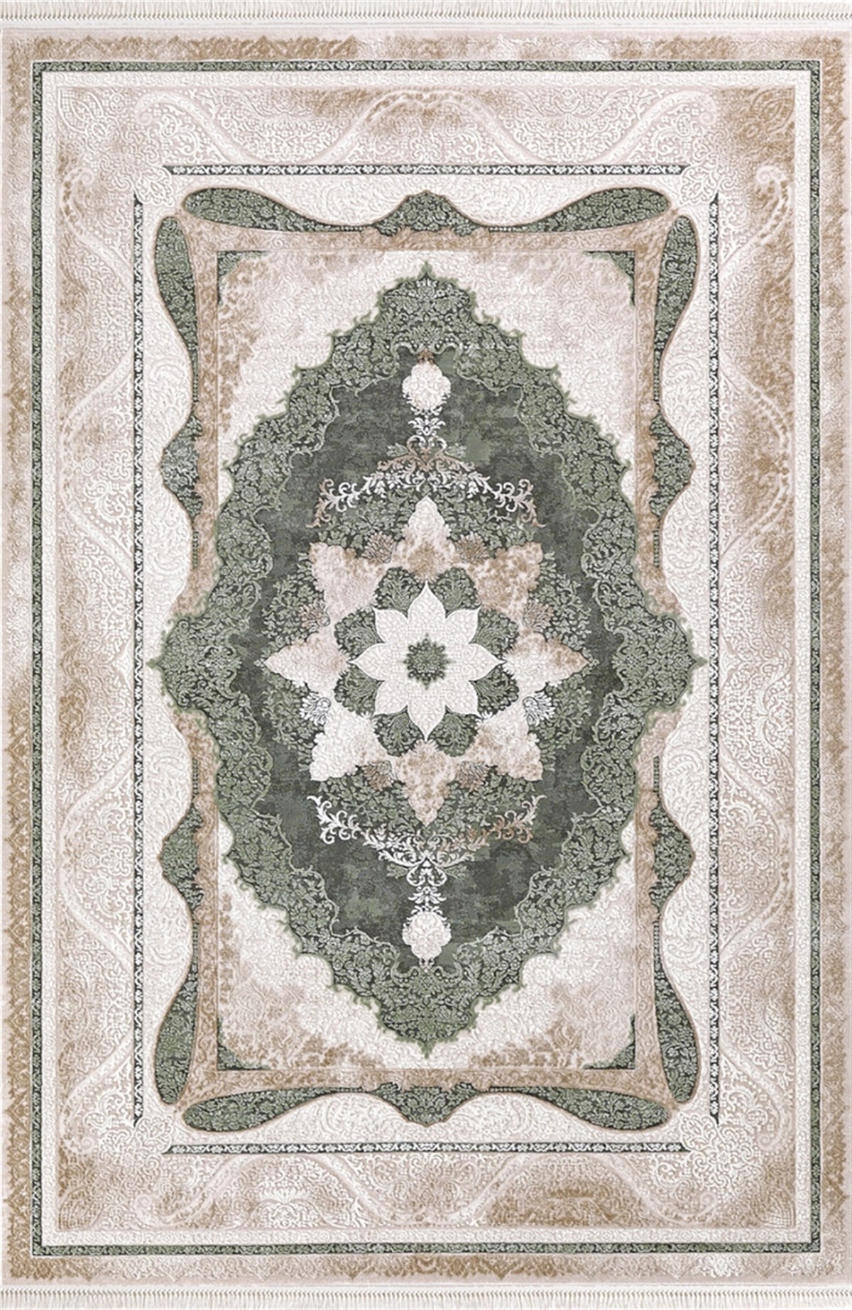 Dinarsu Oda Halı 160x230 Arora 31888 040 Yeşil