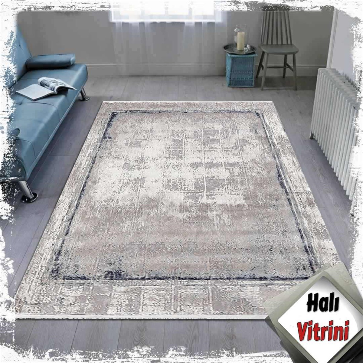 Dinarsu Oda Halı 160x230 Electra 31974 030 Mavi