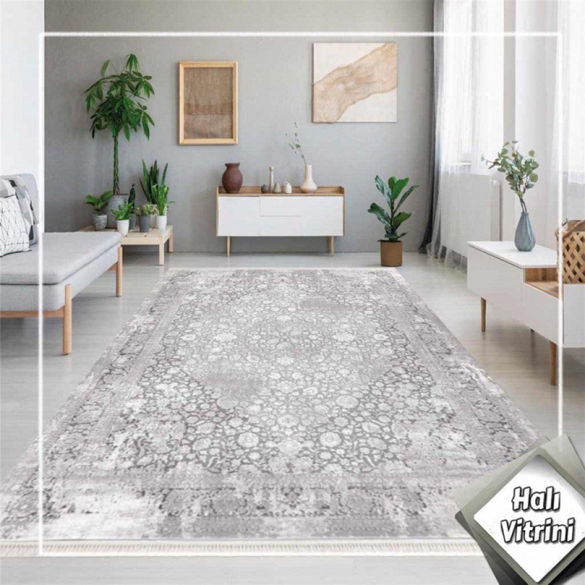 Dinarsu Oda Halısı 180x250 Arora 31886 095 Gri