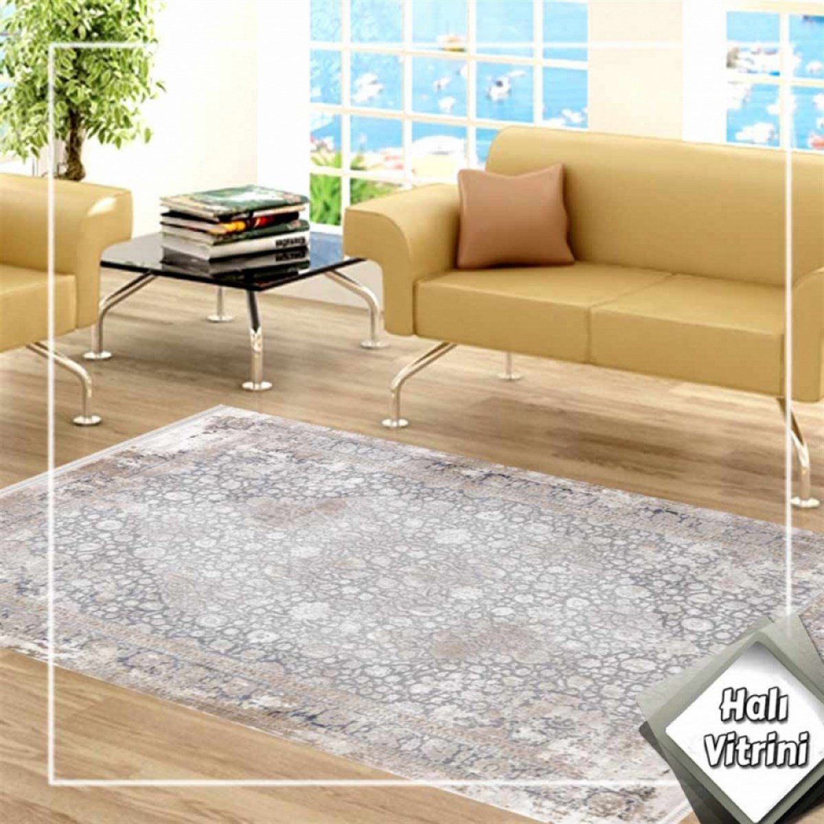 Dinarsu Oda Halısı 180x250 Arora 31886 035 Mavi