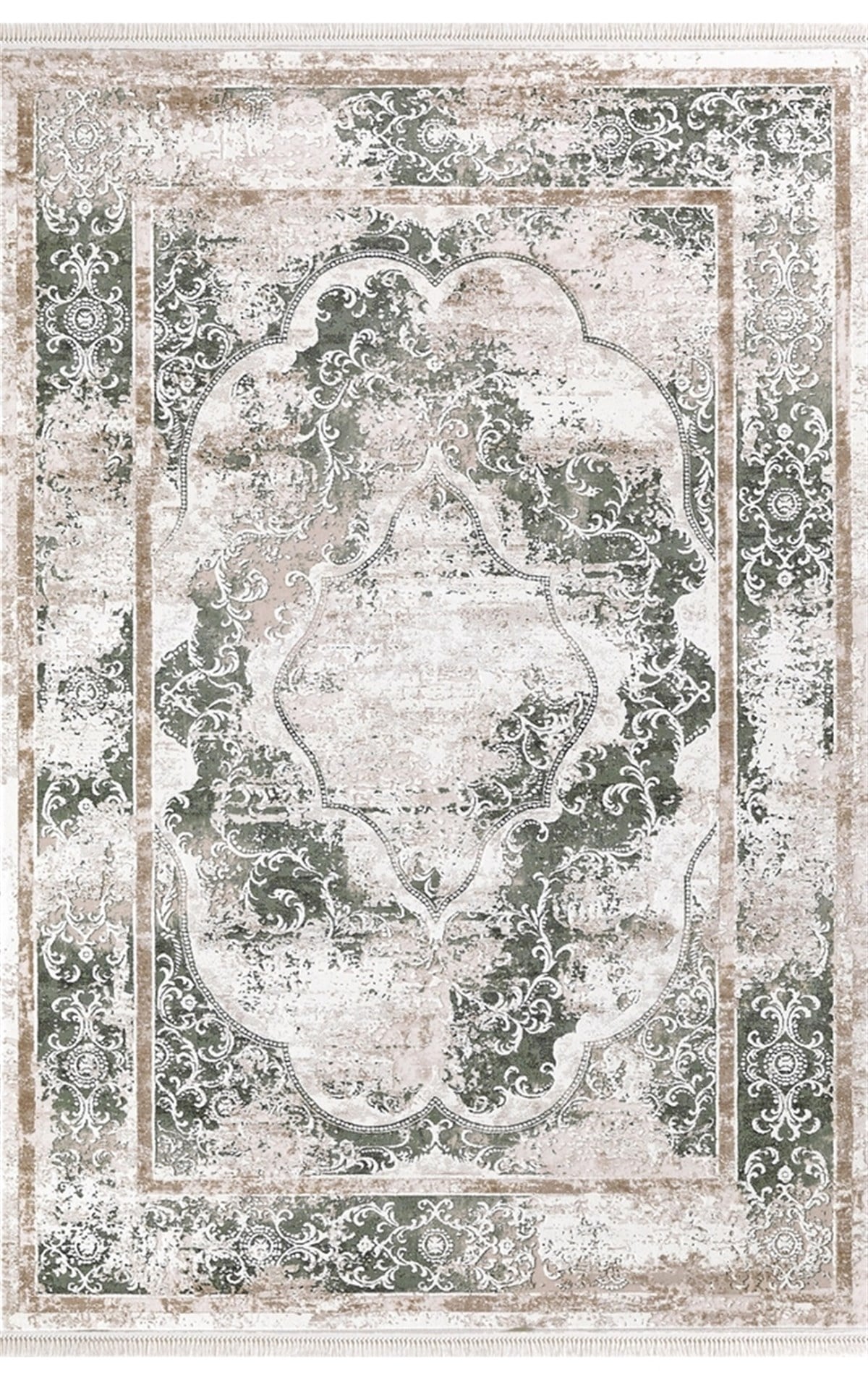 Dinarsu Salon Halı 200x290 Arora 31889 040 Yeşil