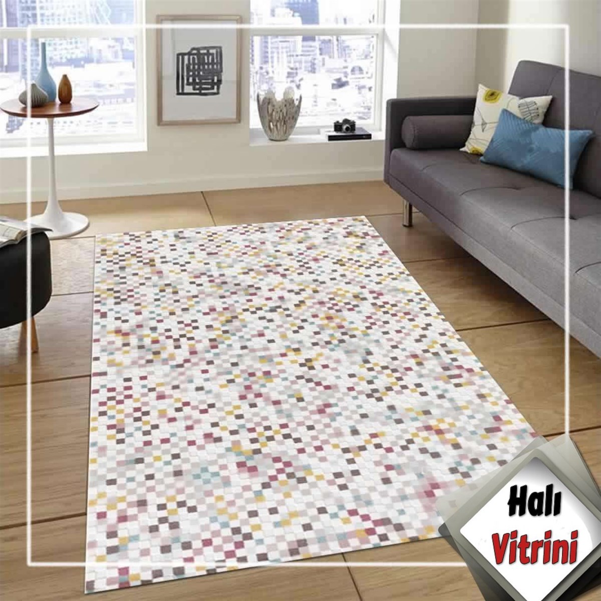 Dinarsu Yolluk Halı 80x150 Marmaris MA017060 Krem