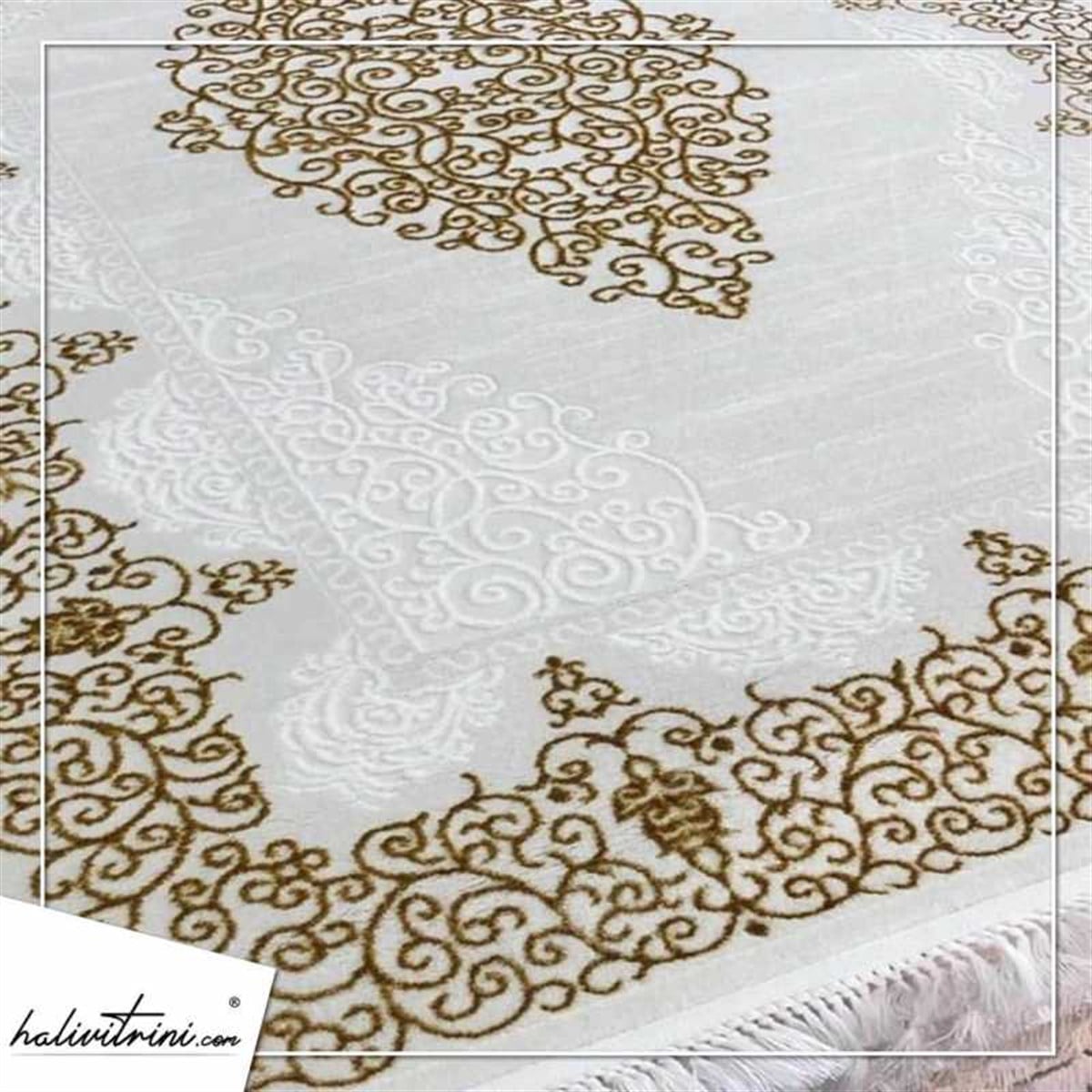 Dinarsu Yolluk Halı 80x300 Gold GD001 060
