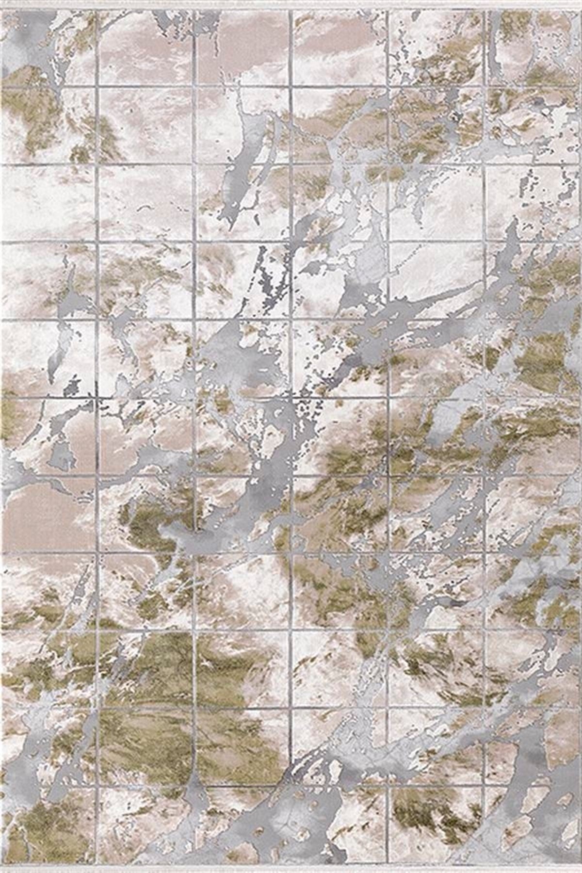 Efsane Oda Halı 160x230 Astra 31979 041 Yeşil Gri