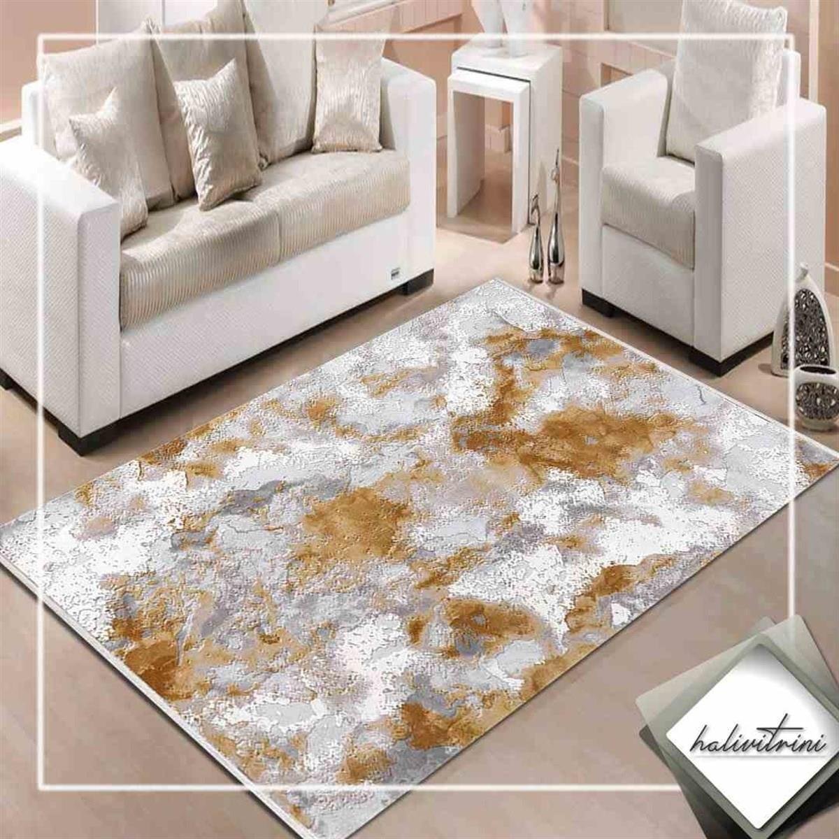 Efsane Salon Halı 200x290 Astra 31978 075 Gri Krem