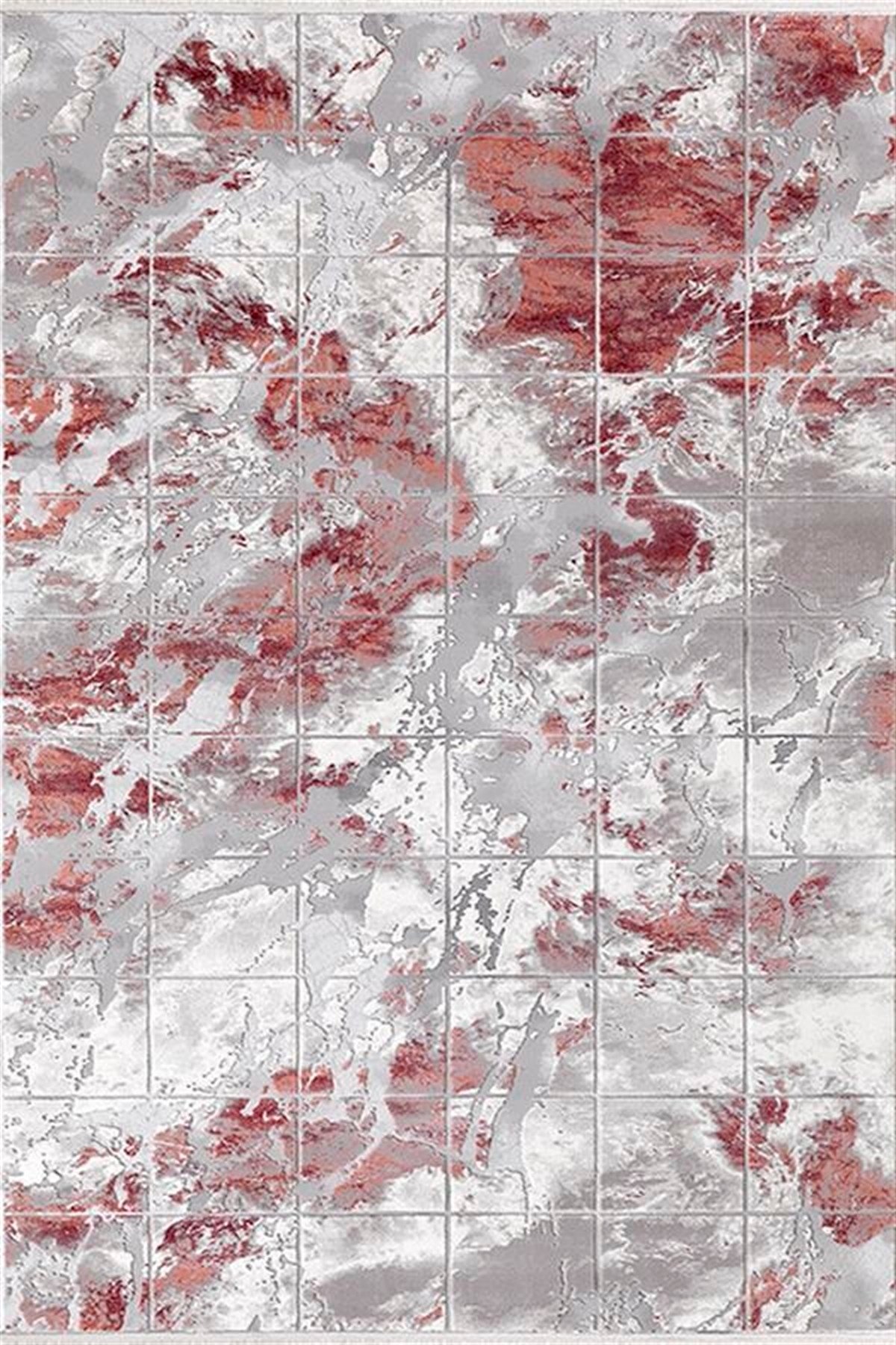 Efsane Salon Halı 200x290 Astra 31979 010 Gri Krem Bordo