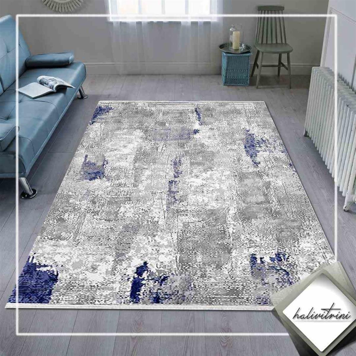Efsane Salon Halı 200x290 Astra 31986 030 Gri Mavi
