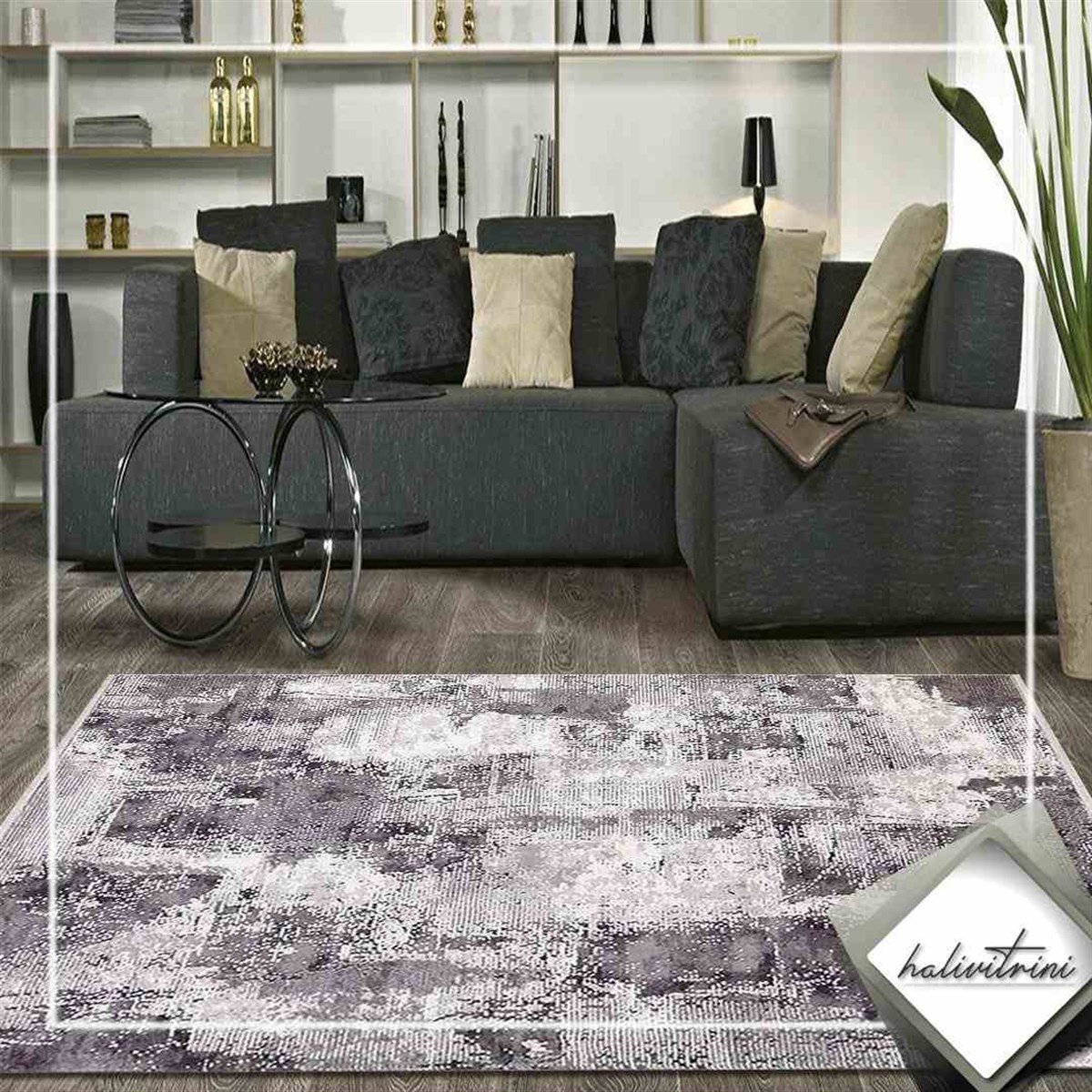Efsane Salon Halı 200x290 Astra 31986 095 Gri