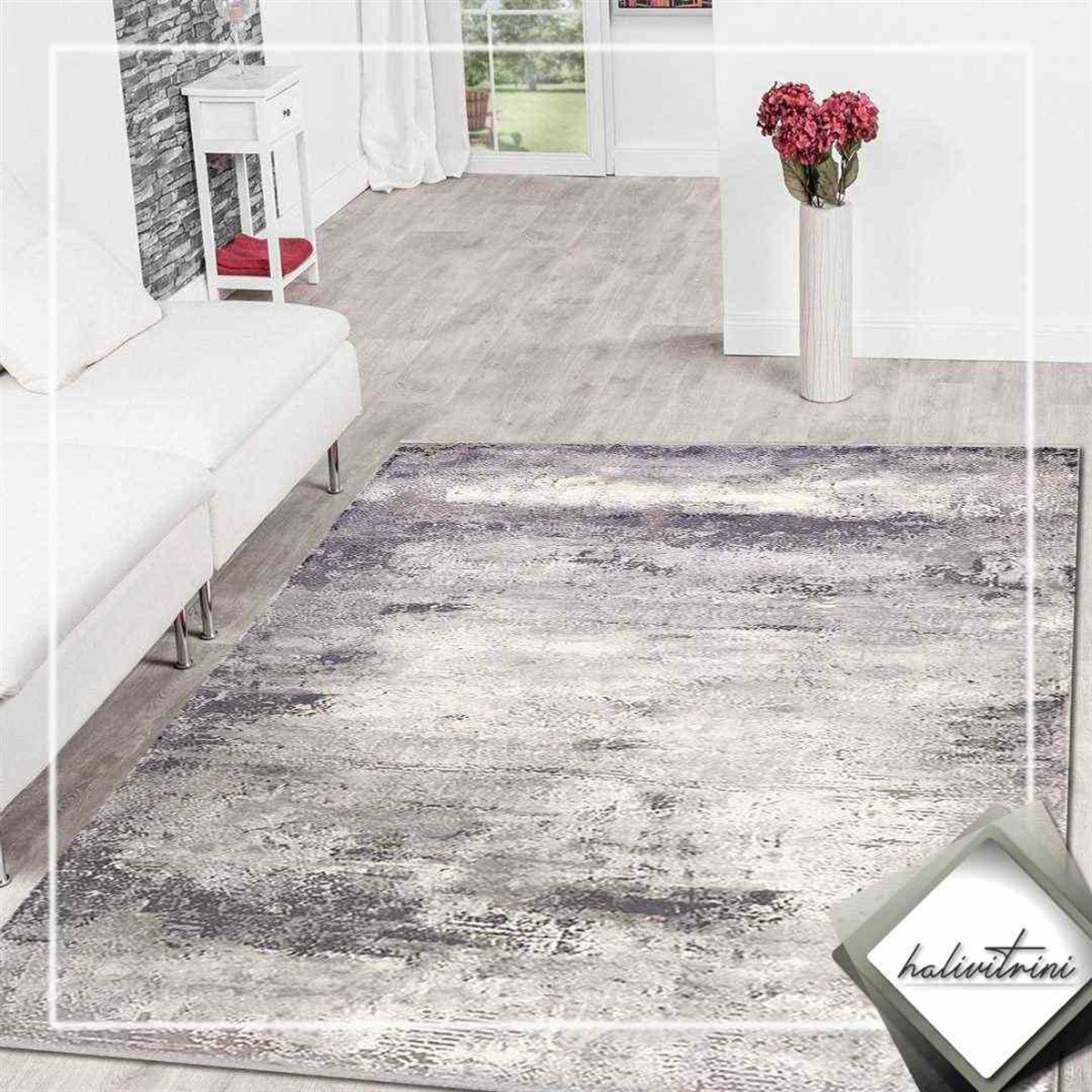 Efsane Salon Halı 200x290 Dakota 31860 095 Gri