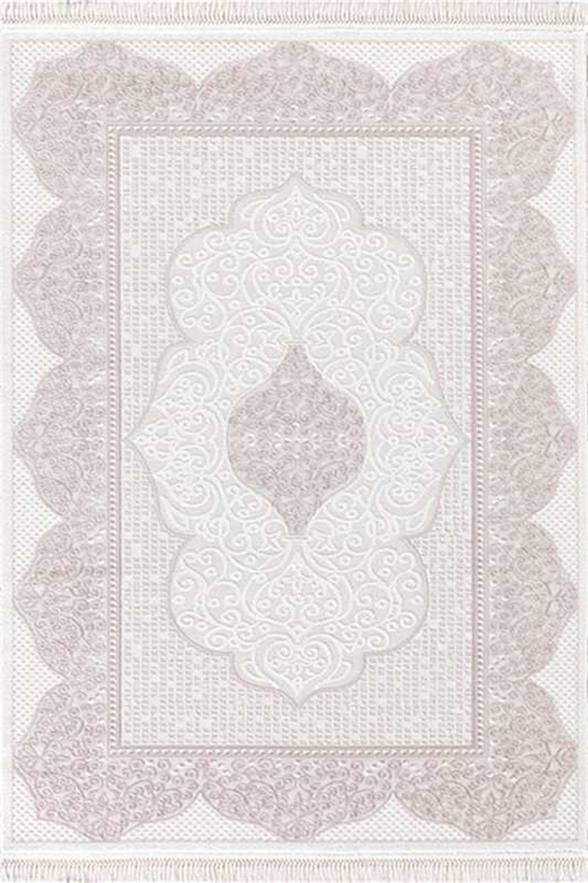 Efsane Salon Halı 200x290 Ihlara HR008060 Bej Krem