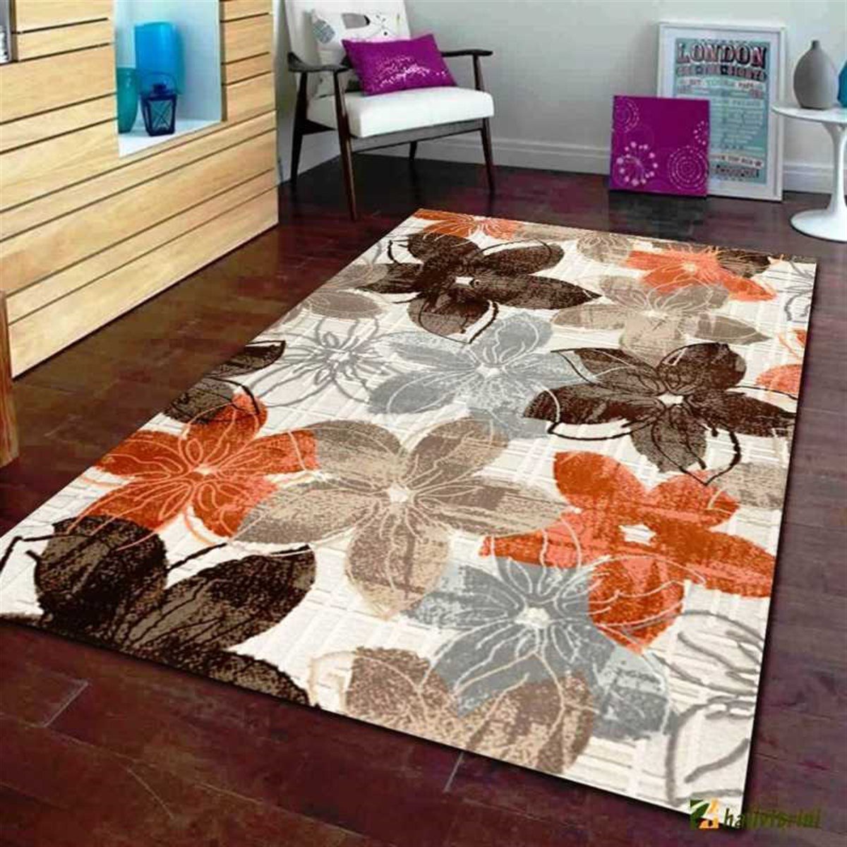 Hitit Oval Halı 160x230 Lidya Lüx 4007