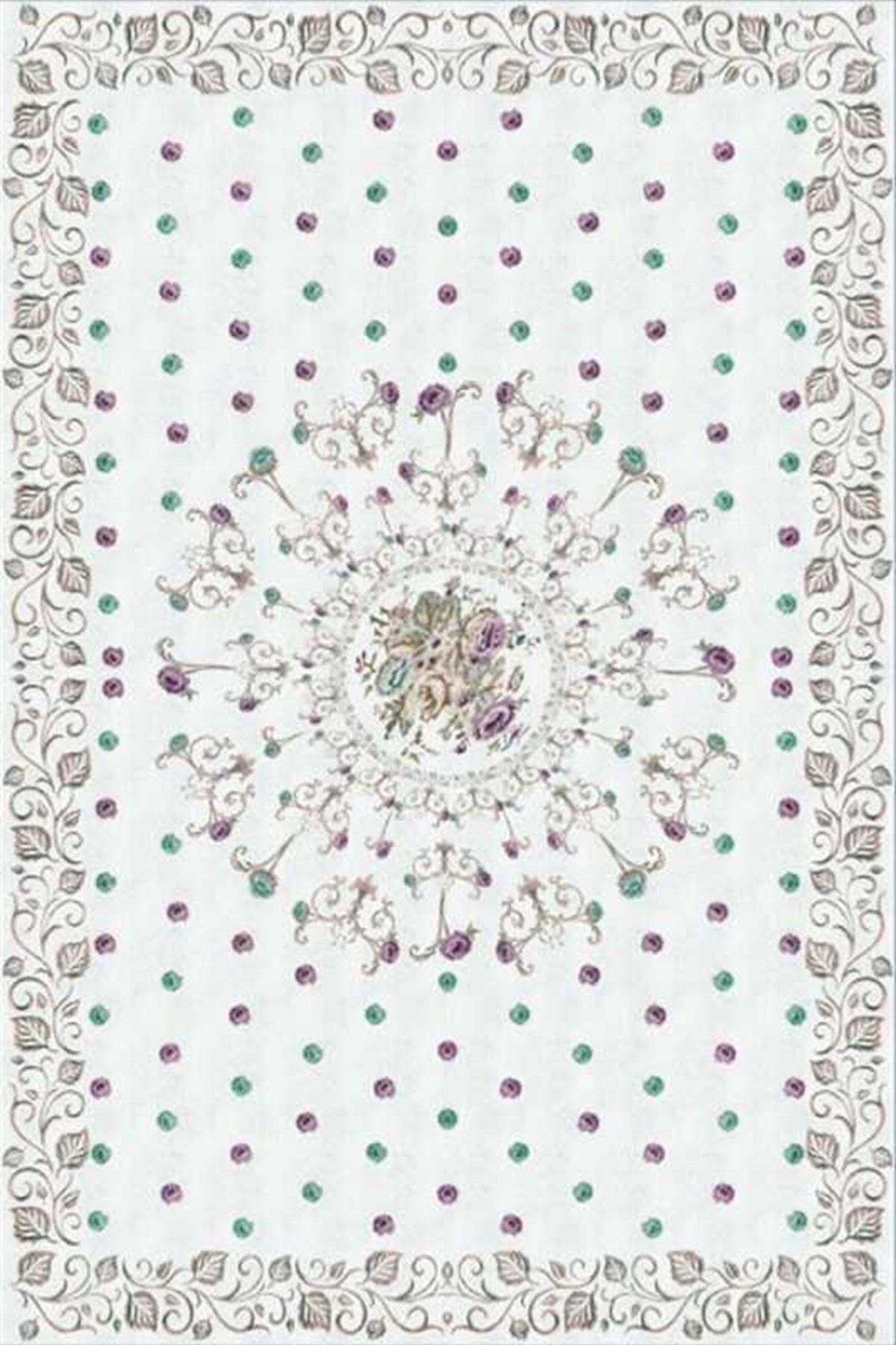 Hitit Oval Halı 160x230 Lidya Lüx 4009