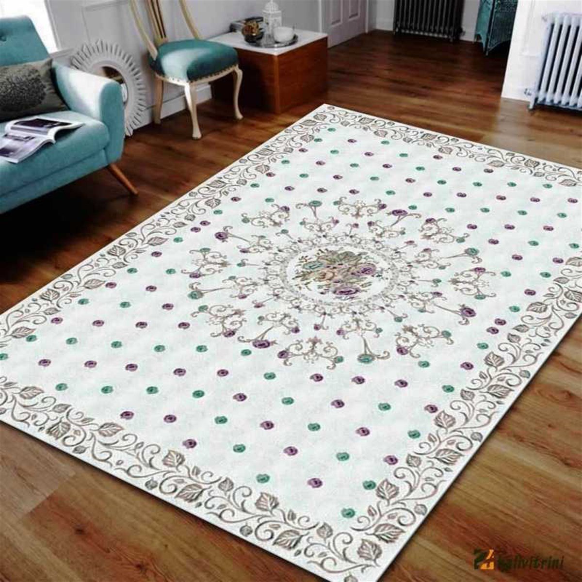 Hitit Oval Halı 160x230 Lidya Lüx 4009