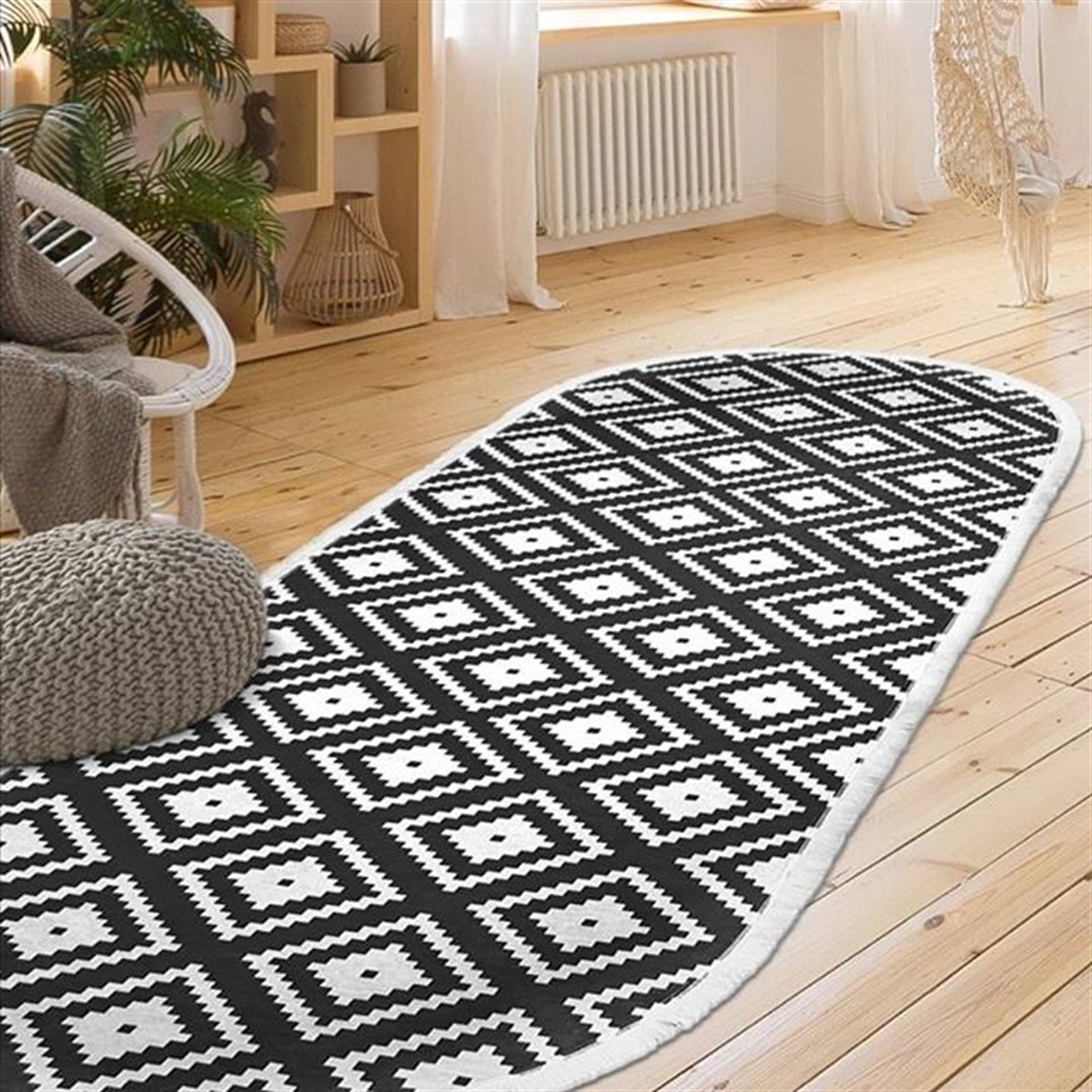 Hitit Oval Halı 160x230 Lidya Lüx 4014