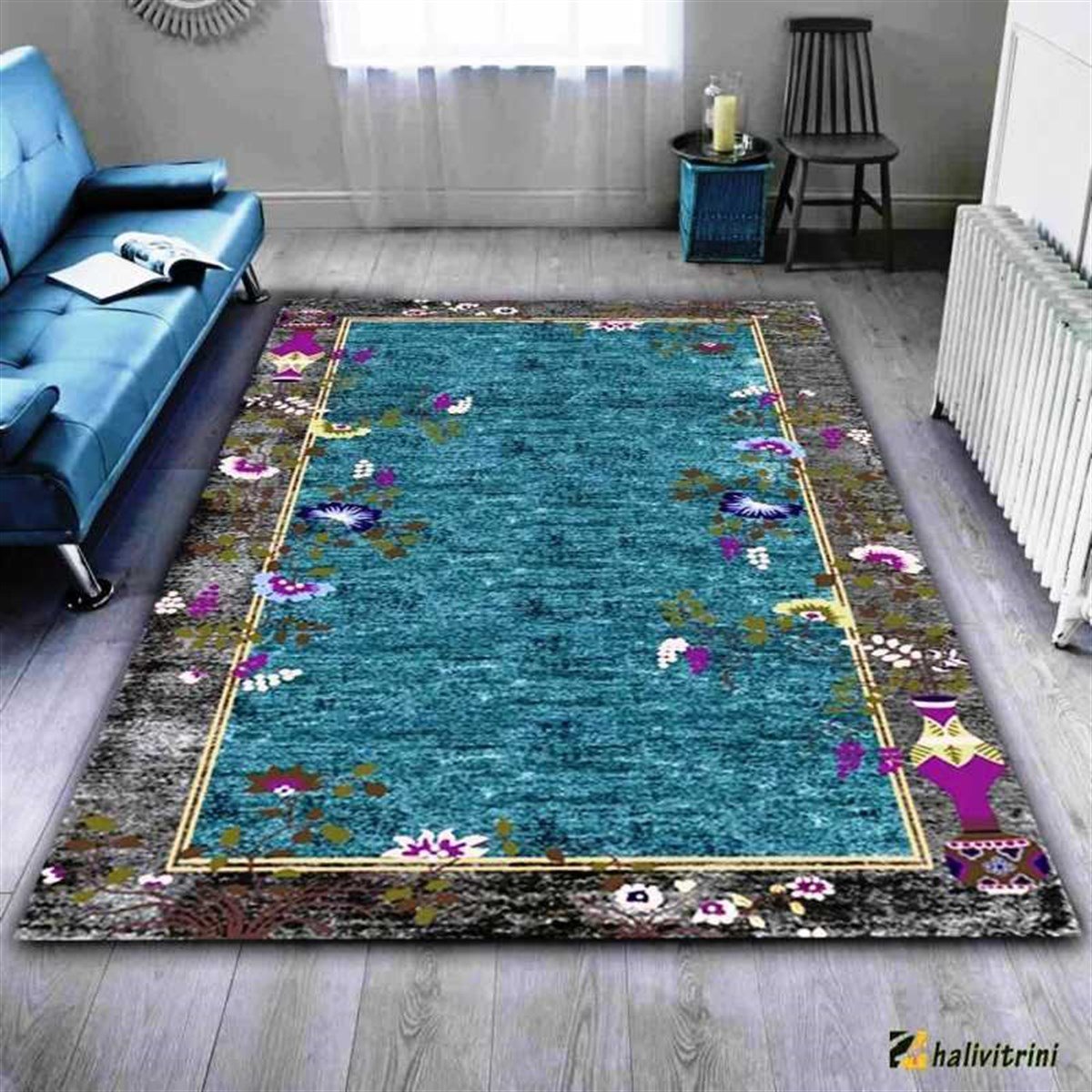 Hitit Oval Halı 160x230 Lidya Lüx 4093