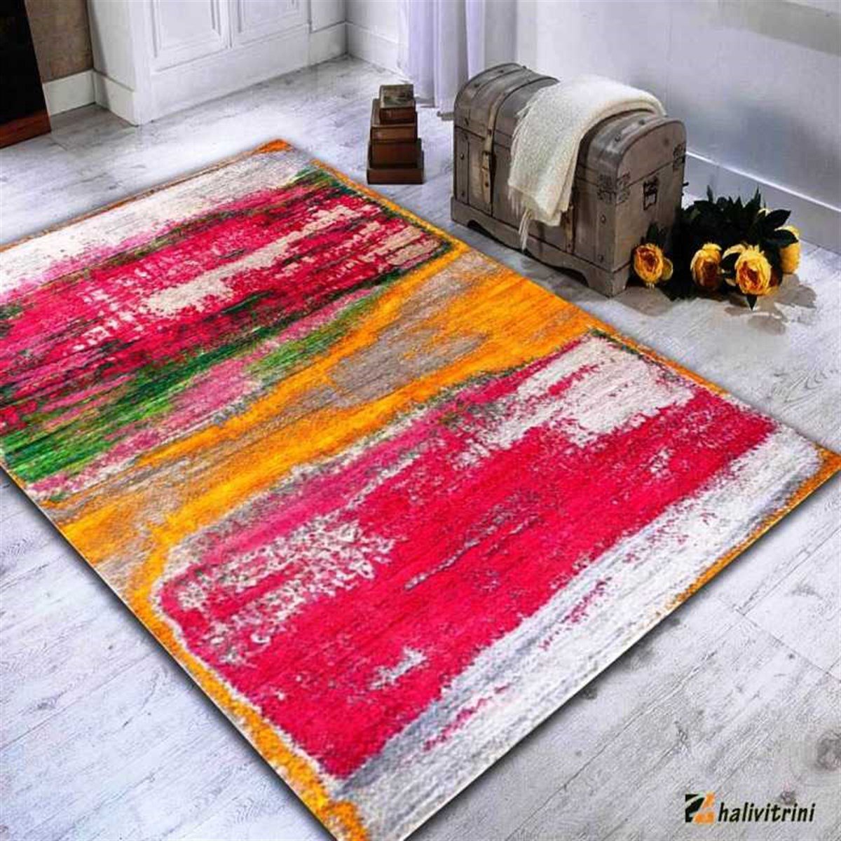 Hitit Yolluk Halı 100x200 Lidya Lüx 4047