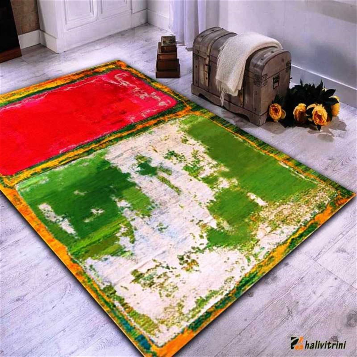 Hitit Yolluk Halı 100x200 Lidya Lüx 4059