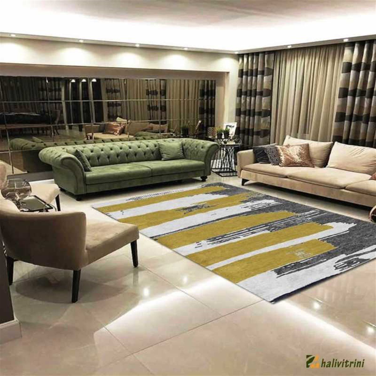 Hitit Yolluk Halı 100x200 Lidya Lüx 4123