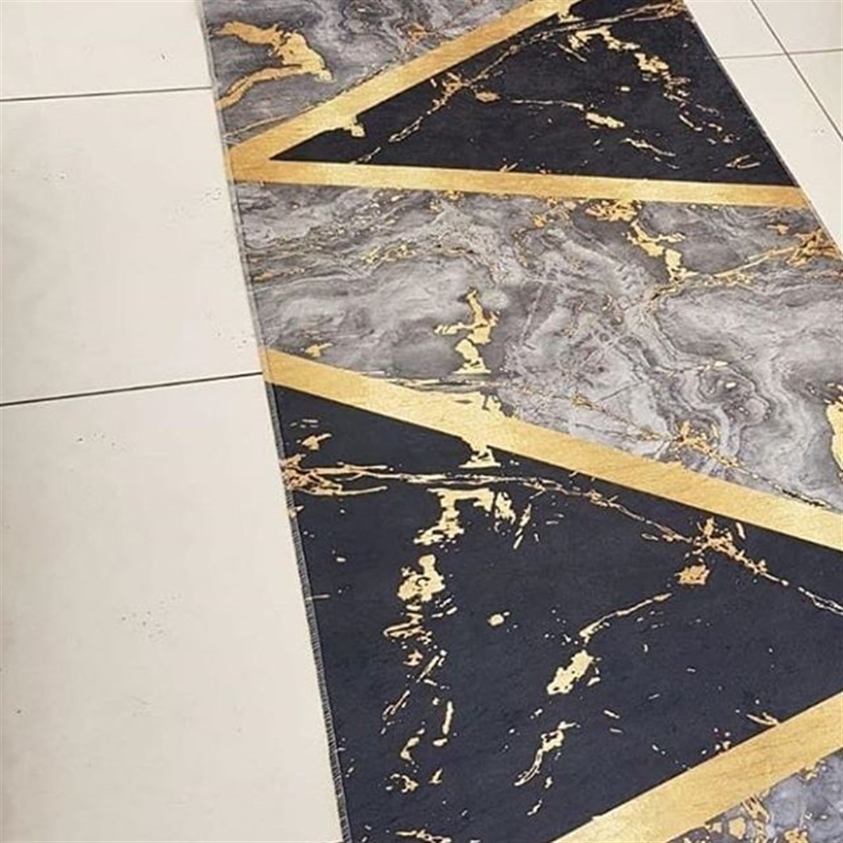 Hitit Yolluk Halı 100x200 Lidya Lüx GK107 Siyah