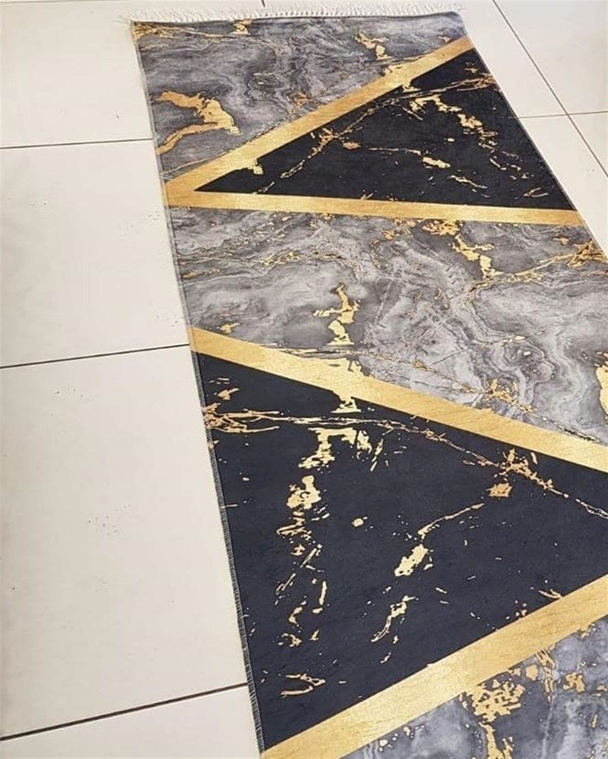 Hitit Yolluk Halı 100x200 Lidya Lüx GK107 Siyah