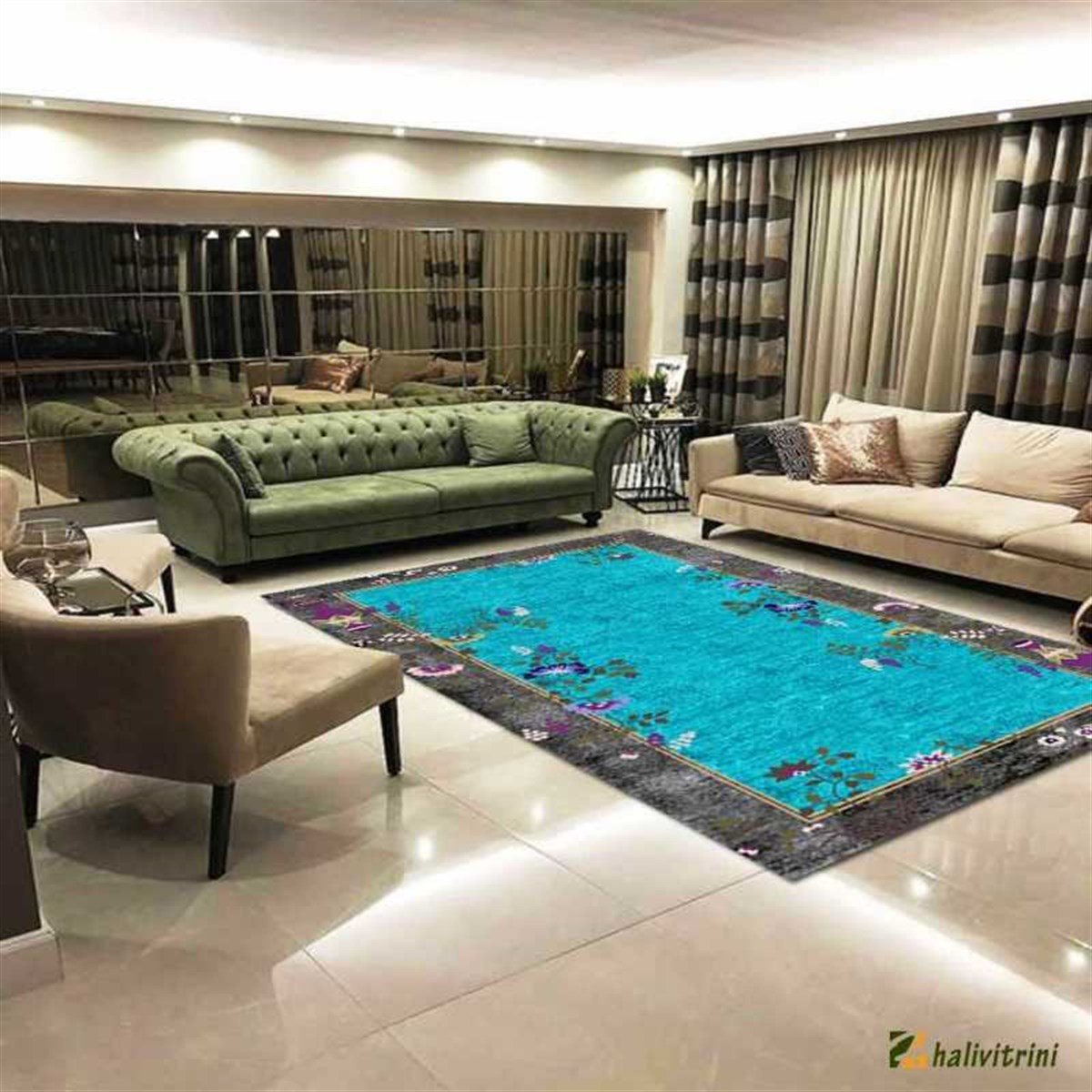 Hitit Yolluk Halı 100x300 Lidya Lüx 4117