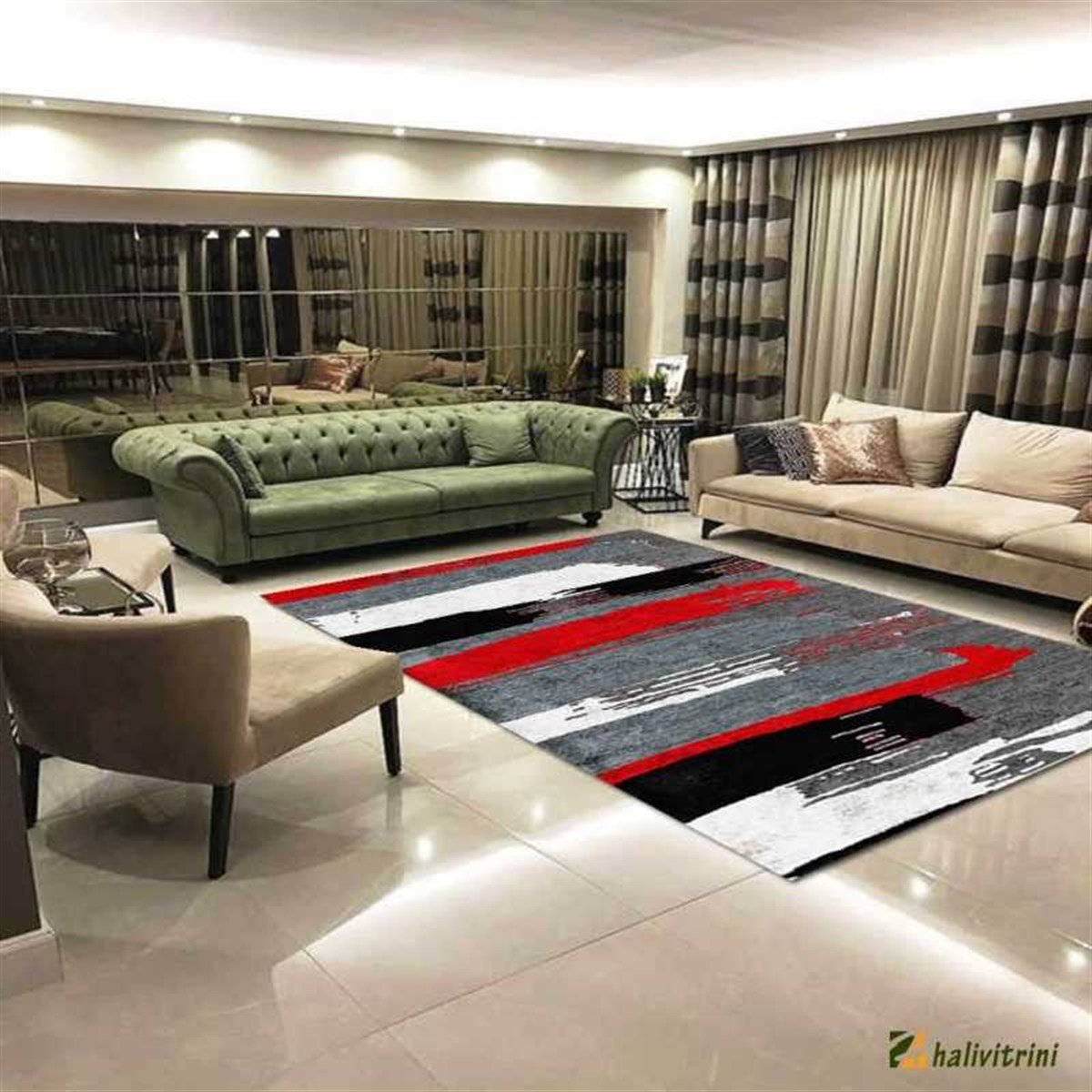 Hitit Yolluk Halı 80x300 Lidya Lüx 4130