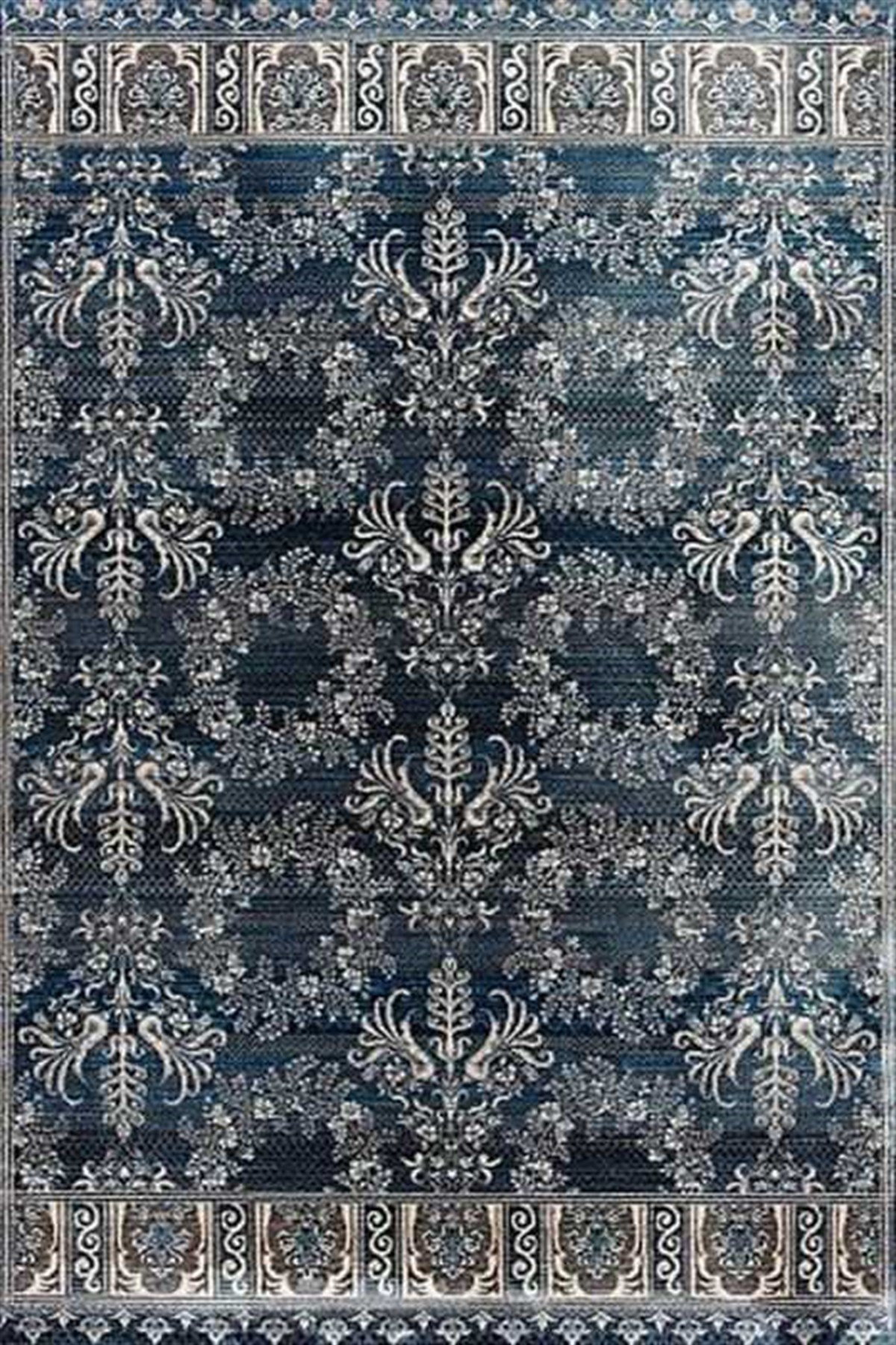 Kaşmir Salon halı 200x290 7/24 0210 08 Lacivert