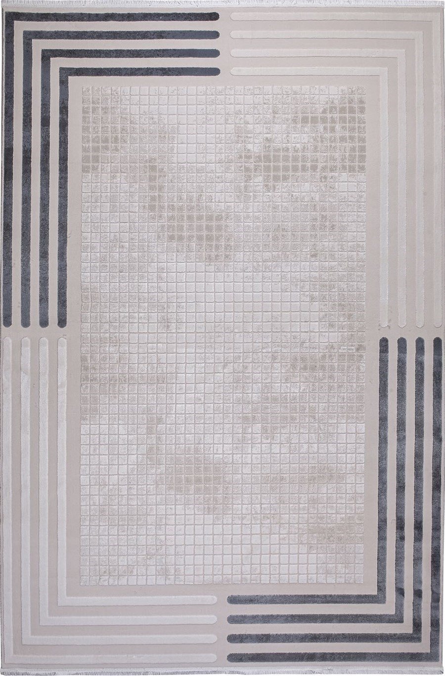 Kreasyon Oda Halısı Modern 160x230 Elkenz 7561 Bej